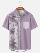 Men's Purple Casual Drawstring Shorts Eleven Oasis