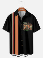 Tall Men's Creepshow Inn Horror Short Sleeve Shirt Eleven Oasis