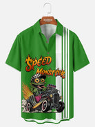 Men's Speed Monster Hot Rod Short Sleeve Shirt Eleven Oasis