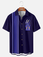 Tall Men's Nightmare on Elm Street Panel Short Sleeve Shirt Eleven Oasis