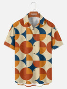 Men's Mid-Century Mosaic Short Sleeve Shirt Eleven Oasis