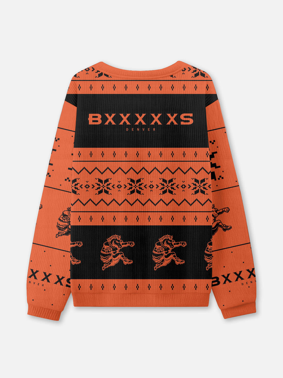 Denver Football Ugly Christmas Sweatshirt Eleven Oasis