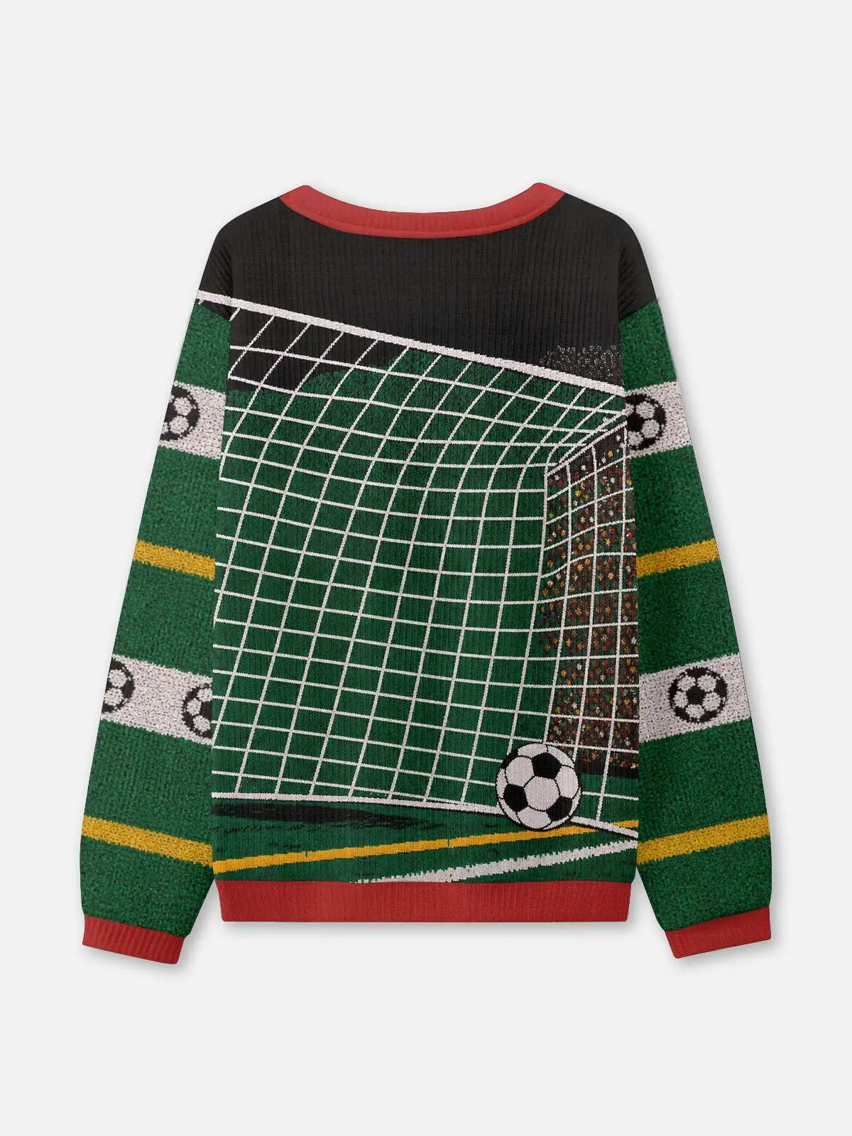 Jesus Saves Soccer Ugly Christmas Sweater ElevenOasis