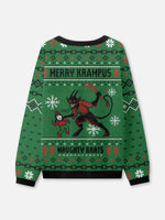 Merry Krampus Ugly Christmas Sweater ElevenOasis