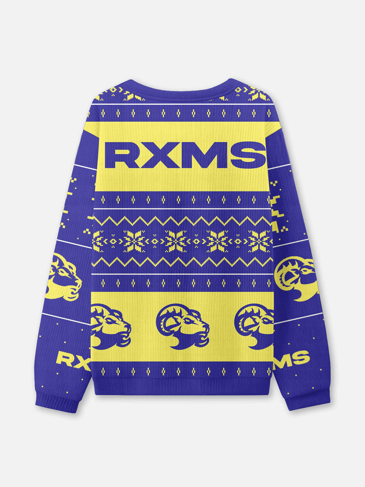 Los Angeles Football Ugly Christmas Sweatshirt Eleven Oasis