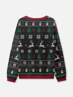 Ugly Christmas Sweater Laughing Meme Toast Sweatshirt Eleven Oasis