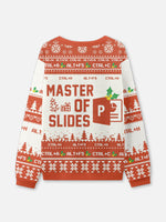 Ugly Christmas Sweater Microsoft Office Humor Sweatshirt Eleven Oasis
