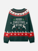 Merry Christmas Bitches Ugly Sweater Eleven Oasis