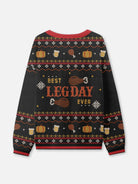 Best Leg Day Ever Thanksgiving Ugly Sweater Eleven Oasis