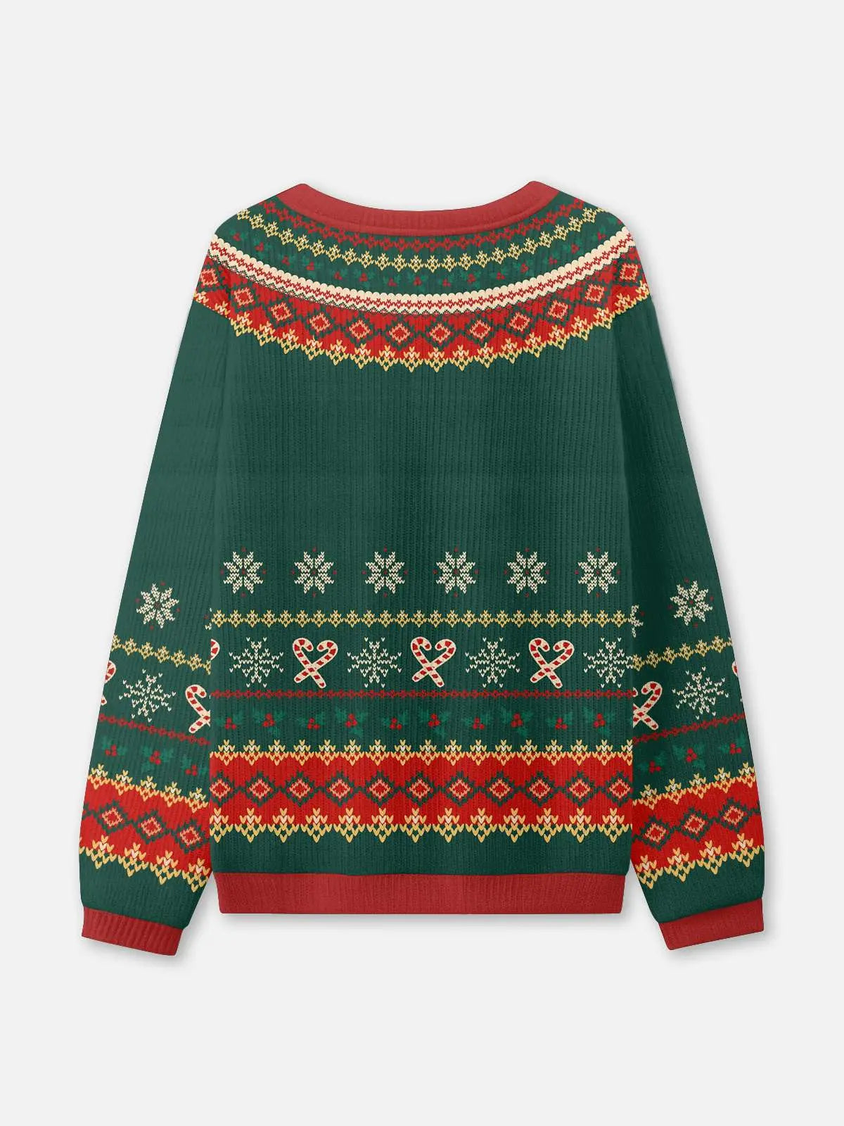 Tall Elf Ugly Christmas Sweatshirt Eleven Oasis