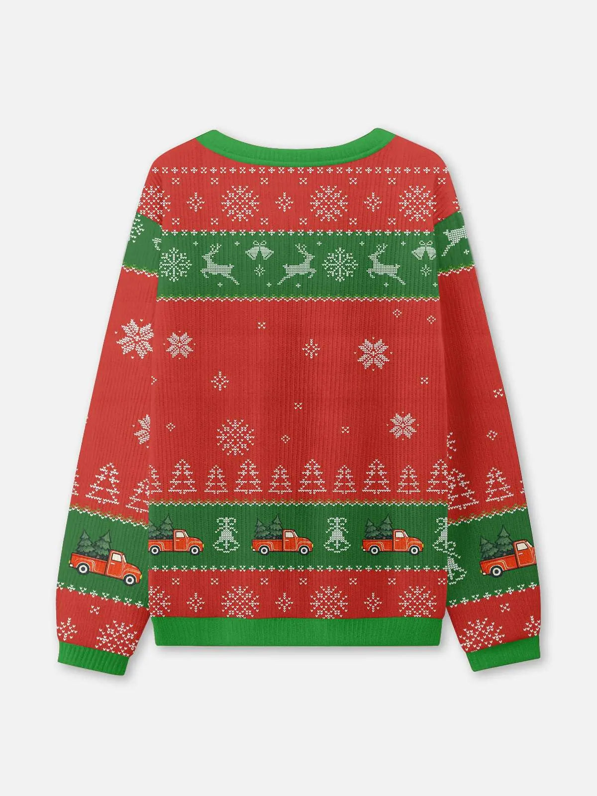 Holiday Spirits Only Liquor Tree Ugly Christmas Sweater ElevenOasis