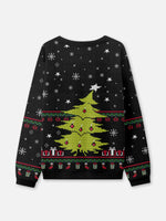 KO Christmas Fight Ugly Christmas Sweater Eleven Oasis