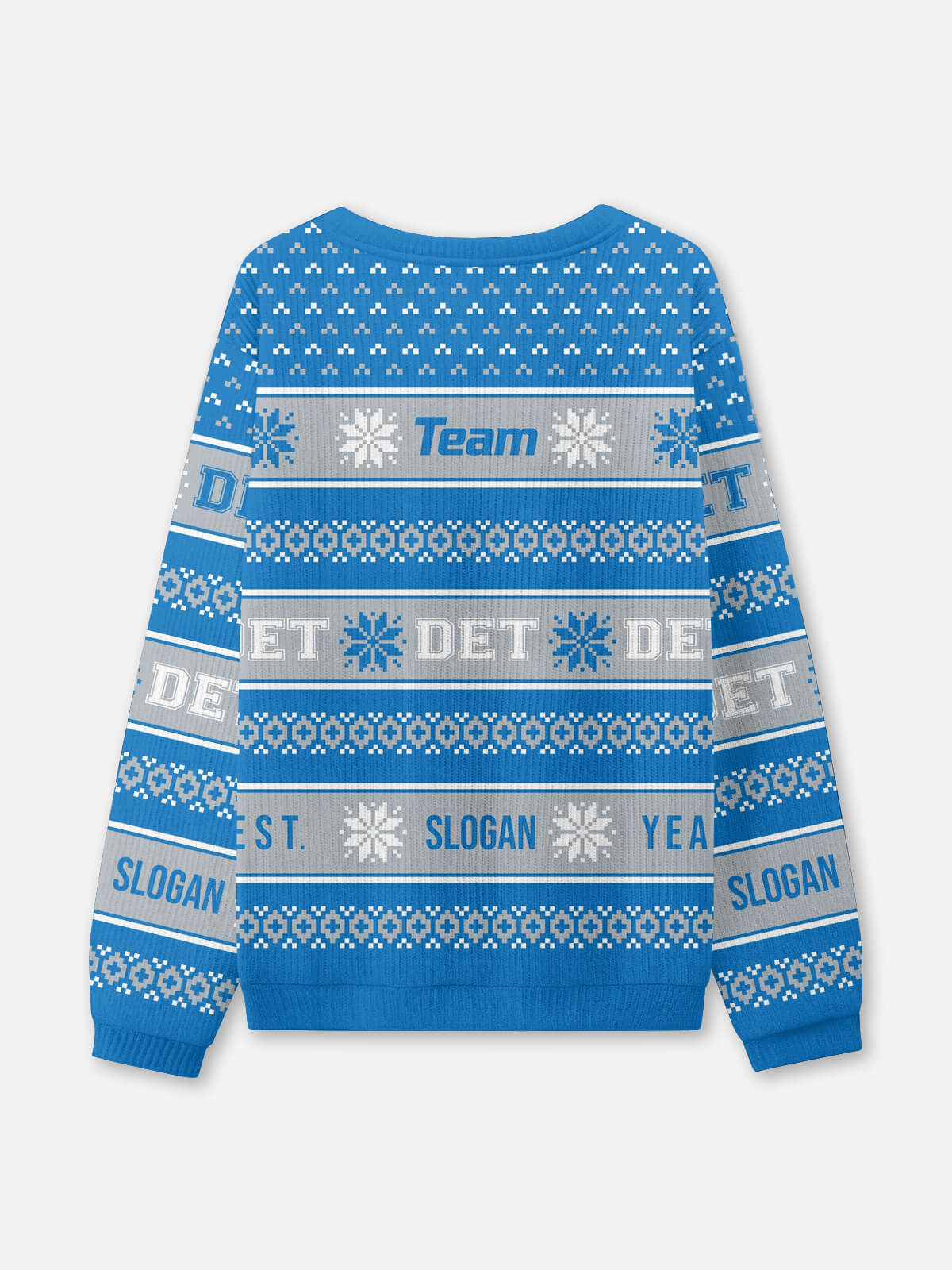 Custom Detroit Logo Football Sweatshirt Eleven Oasis