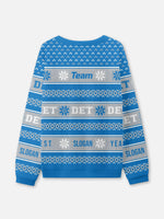 Custom Detroit Logo Football Sweatshirt Eleven Oasis