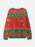 Holiday Spirits Only Liquor Tree Ugly Christmas Sweater 