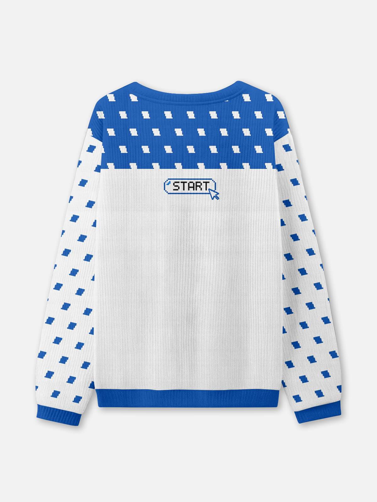 Ugly Christmas Sweater Windows Retro Startup Sweatshirt Eleven Oasis