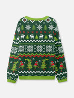 Merry F*ing Christmas Grinch Ugly Christmas Sweater ElevenOasis