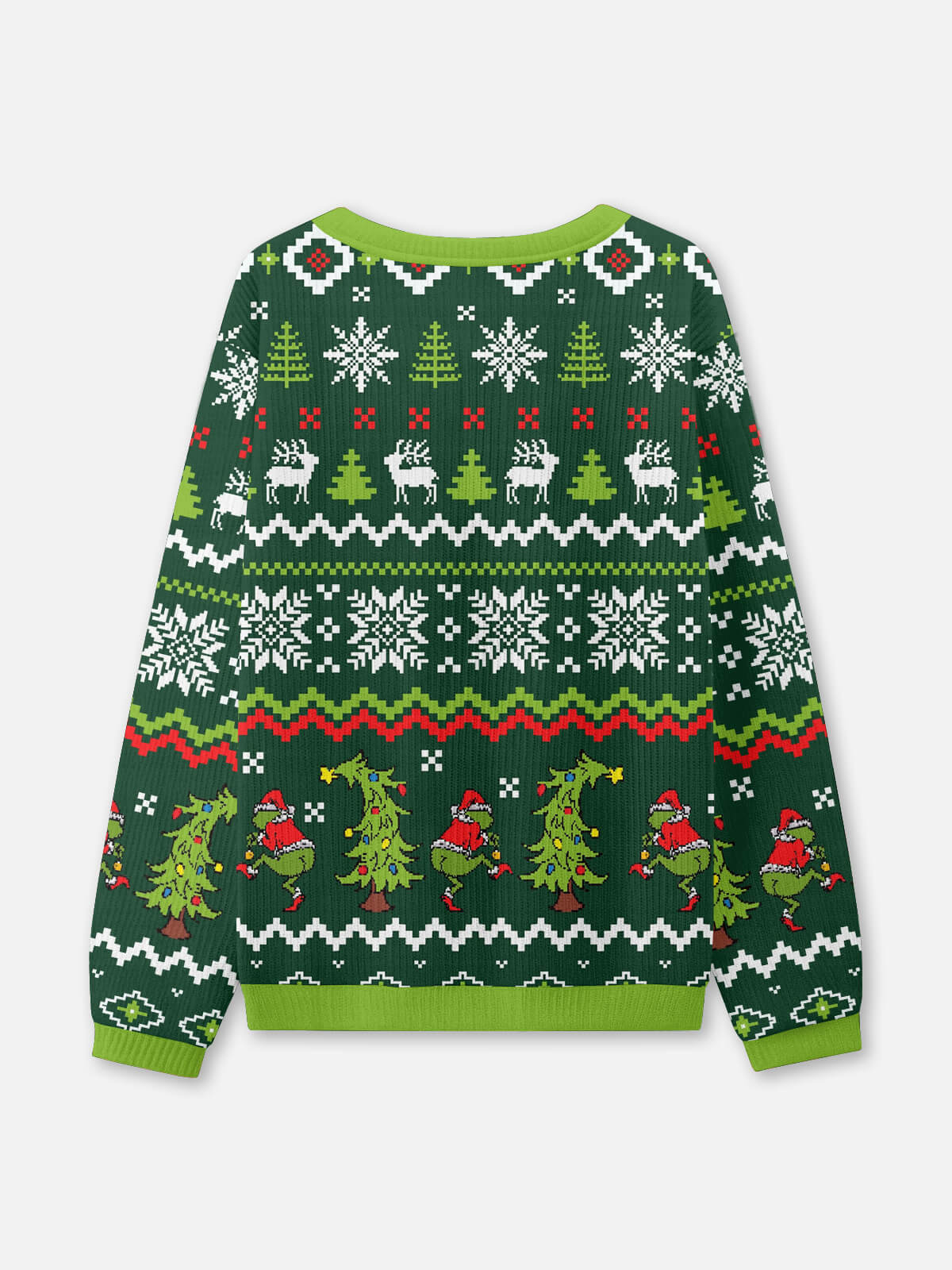 Merry F*ing Christmas Grinch Ugly Christmas Sweater ElevenOasis
