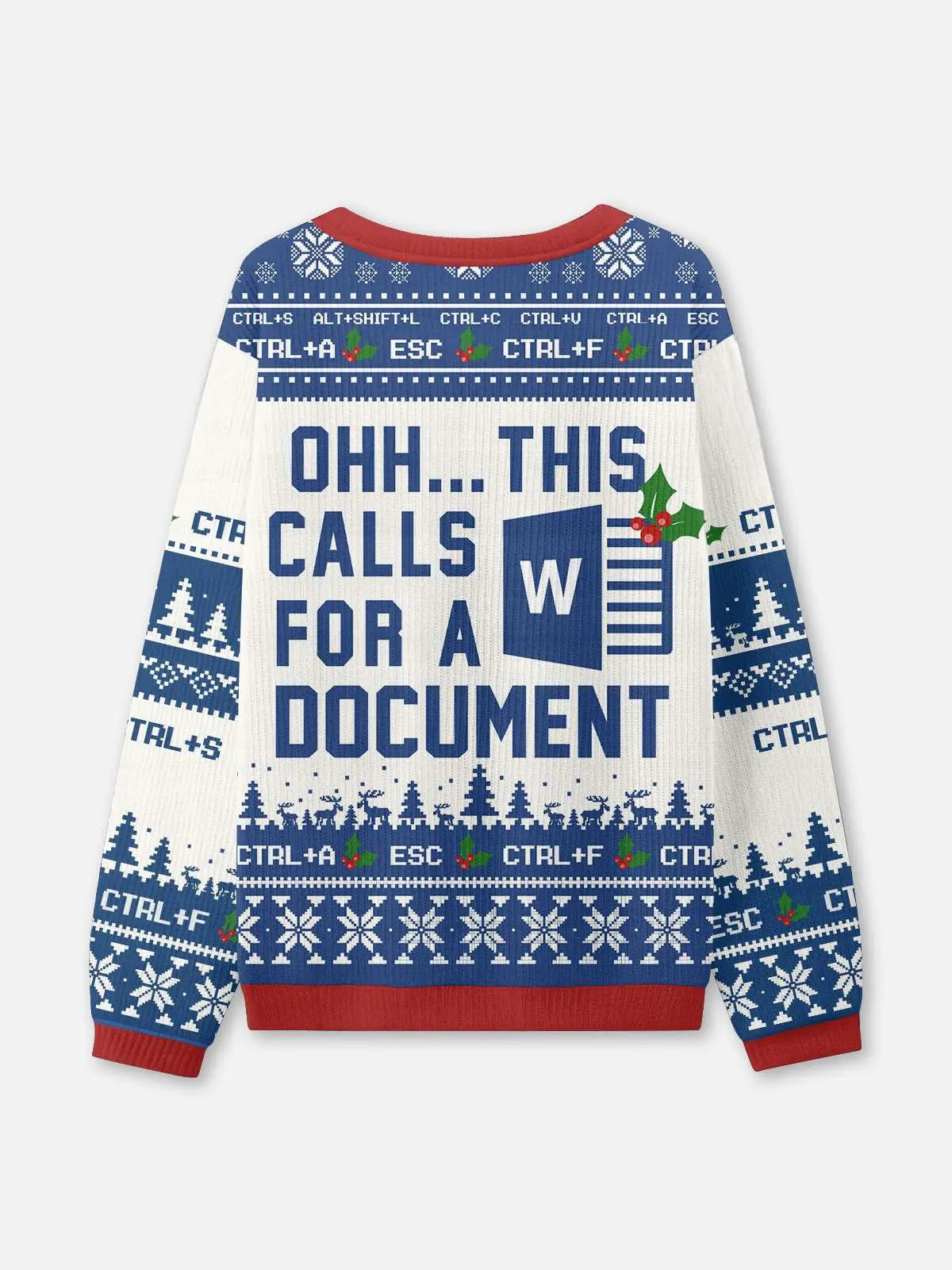 Ugly Christmas Sweater Spreadsheet Excel Spreadsheet Sweatshirt 