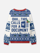 Ugly Christmas Sweater Spreadsheet Excel Spreadsheet Sweatshirt 