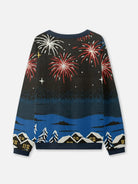 Patriotic Santa Ugly Christmas Sweatshirt ElevenOasis