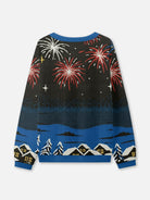 Patriotic Santa Ugly Christmas Sweatshirt ElevenOasis