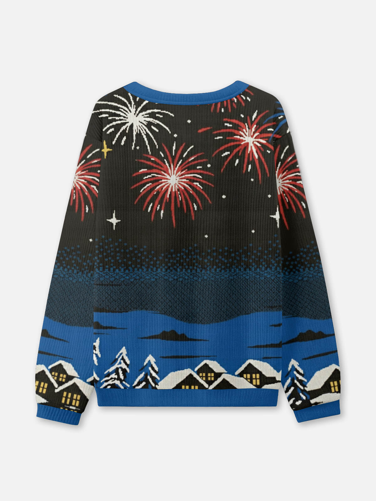 Patriotic Santa Ugly Christmas Sweater Eleven Oasis