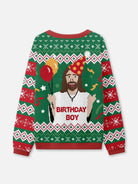 Birthday Boy Ugly Christmas Sweatshirt?