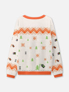 Retro Paint Program Ugly Christmas Sweatshirt 