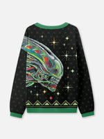Ugly Christmas Sweater Alien Xenomorph Sweatshirt Eleven Oasis