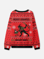 Merry Krampus Ugly Christmas Sweater Eleven Oasis