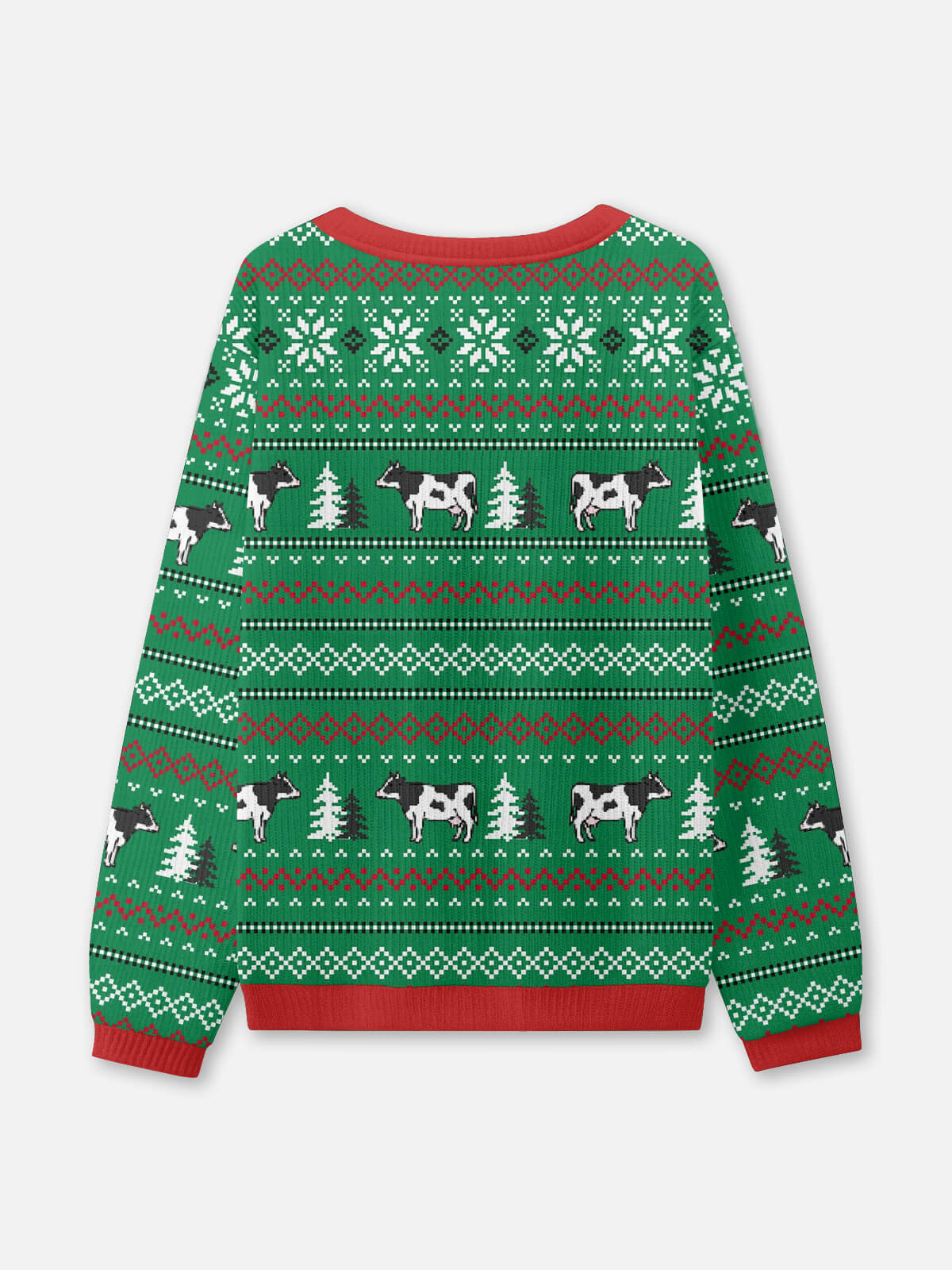 Cool Cow Ugly Christmas Sweater Eleven Oasis