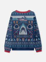 Jaws Ugly Christmas Sweater Eleven Oasis