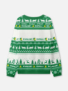 Santa's Budget Sheet Ugly Christmas Sweatshirt 