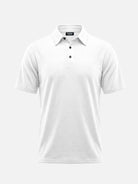 Men's Textured Knit Short Sleeve Polo Shirt ElevenOasis