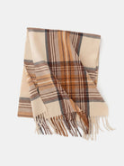 Ultra Soft Plaid Winter Scarf ElevenOasis