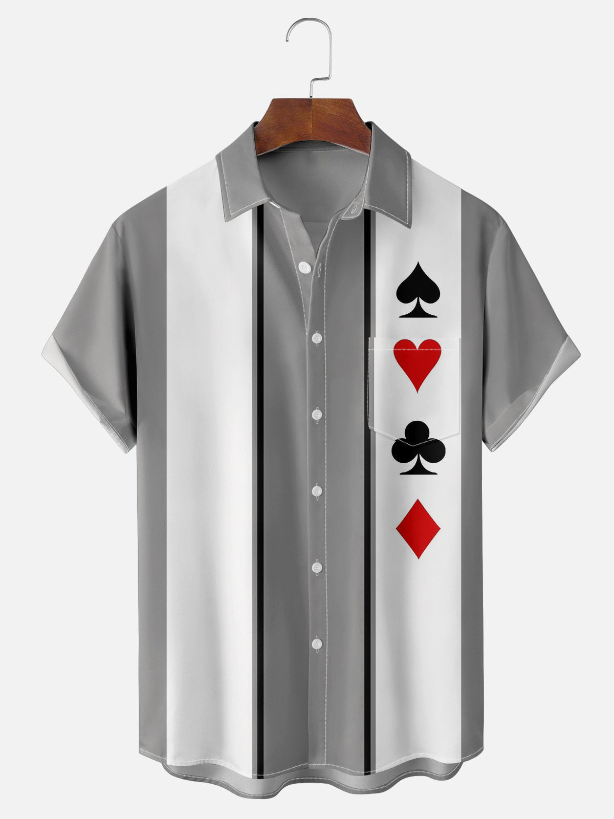 Men's Geometric Print Bowling Short Sleeve Casual ShirtMens short sleeve shirts Big and tall Mens shirts Short sleeve shirts for men Mens 4xl shirts Casual short sleeve shirts