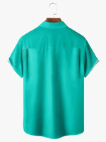 Men's Cocktails Bowling Short Sleeve Casual ShirtMens short sleeve shirts Big and tall Mens shirts Short sleeve shirts for men Mens 4xl shirts Casual short sleeve shirts