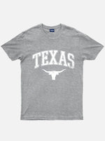 Texas Longhorn Graphic Cotton T-Shirt Eleven Oasis