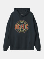 AC/DC High Voltage Vintage Band Hoodie Eleven Oasis