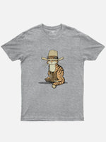 Cowboy Puss in Boots Cotton T-Shirt Eleven Oasis