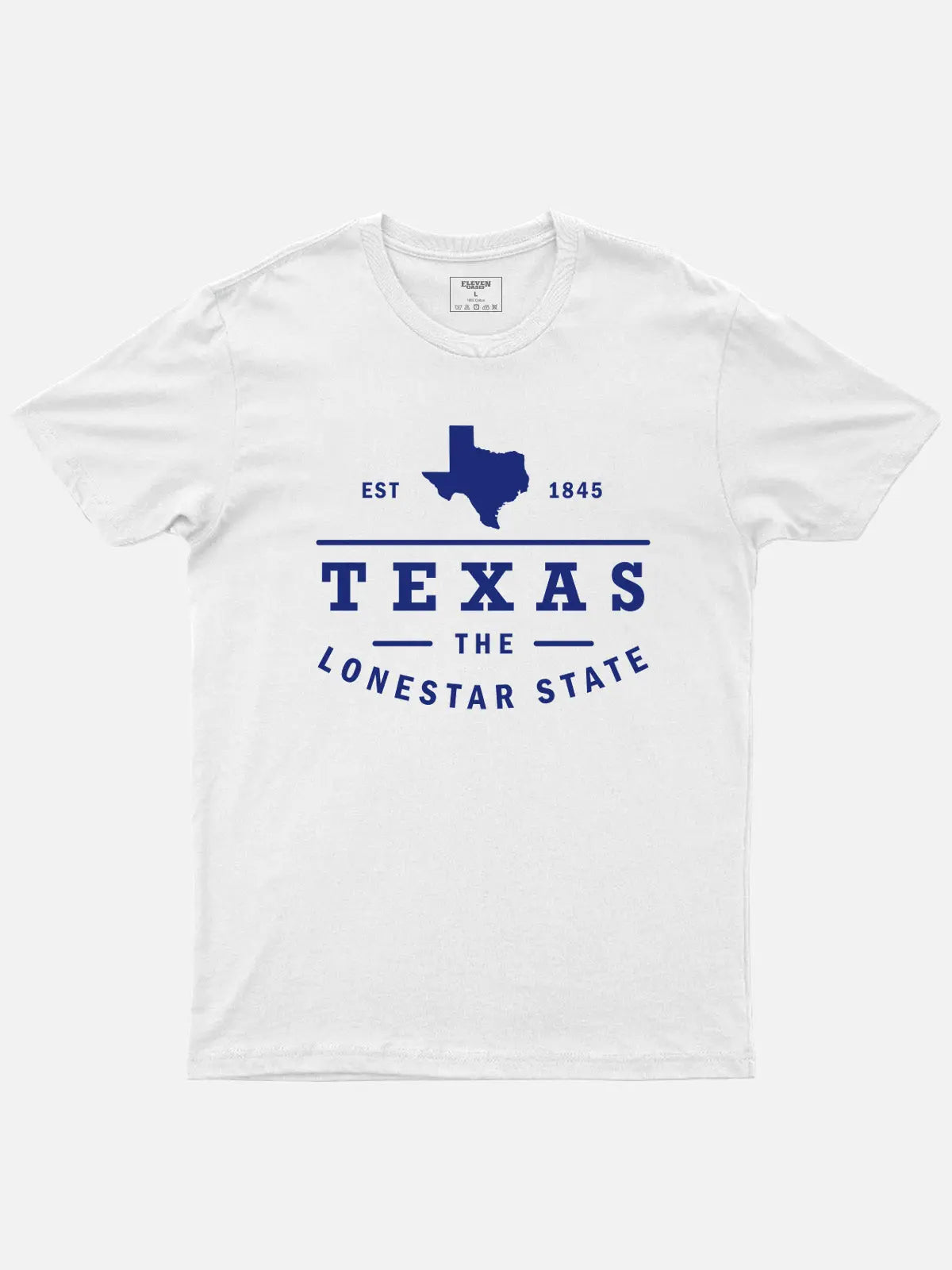 Texas Lonestar State Cotton T-Shirt Eleven Oasis