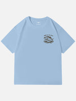 Cowboy Fishing Novelty Cotton T-Shirt Eleven Oasis