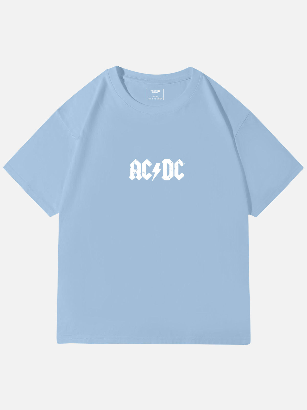 AC/DC Highway to Hell Rock Hand Vintage Band Cotton T-Shirt Eleven Oasis