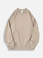 Men's Oversized Cotton Crew Neck Sweatshirt Eleven Oasis