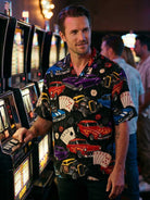 Men's Lucky Streak Hot Rod Short Sleeve Shirt Eleven Oasis