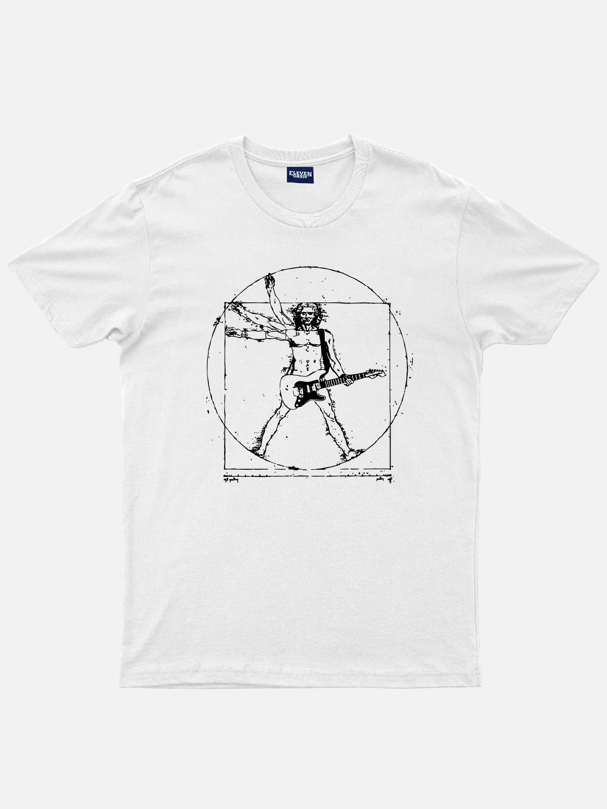 Rock da Vinci Cotton Short Sleeve Shirt Eleven Oasis
