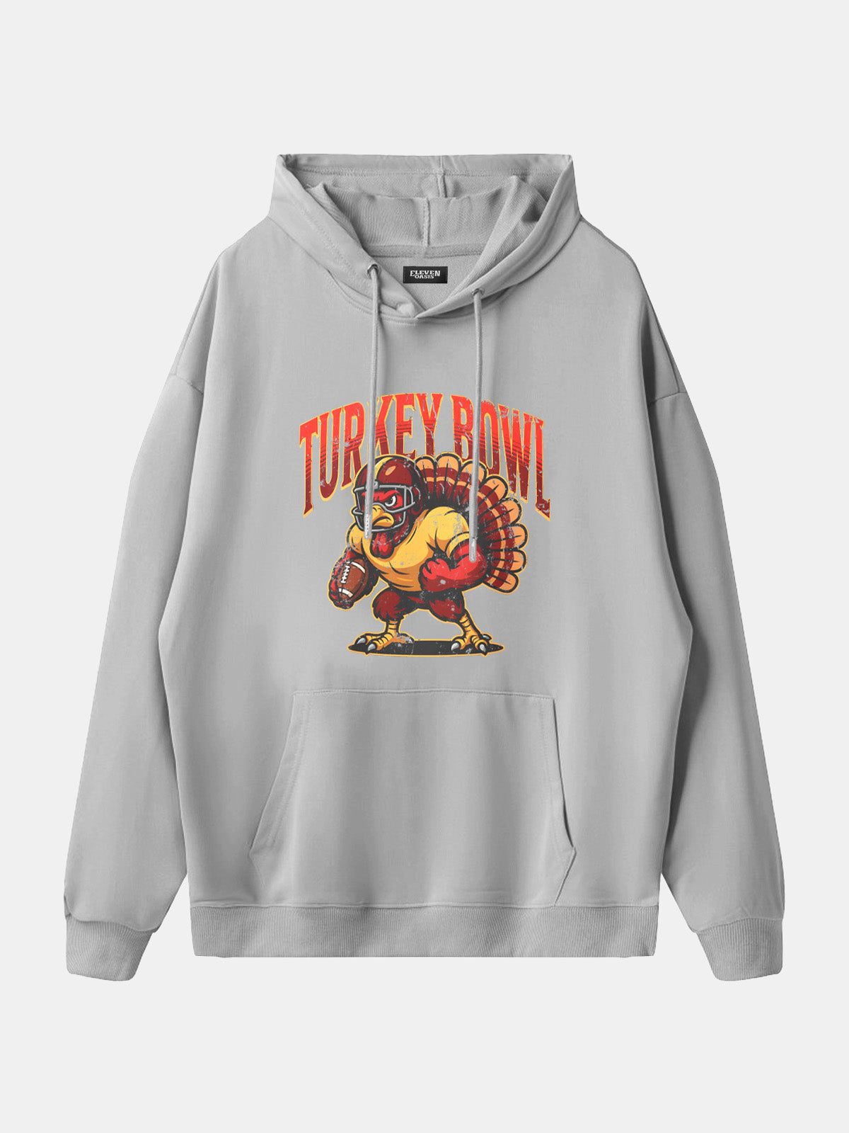 Turkey Bowl Thanksgiving Hoodie Eleven Oasis