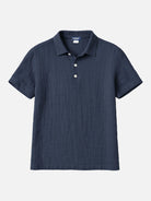 Men's Linen Blend Polo Shirt Eleven Oasis