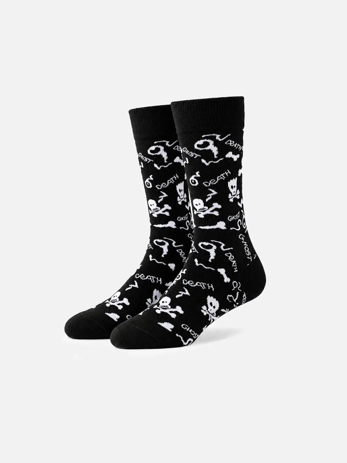 Men's Creepy Halloween Novelty Crew Socks